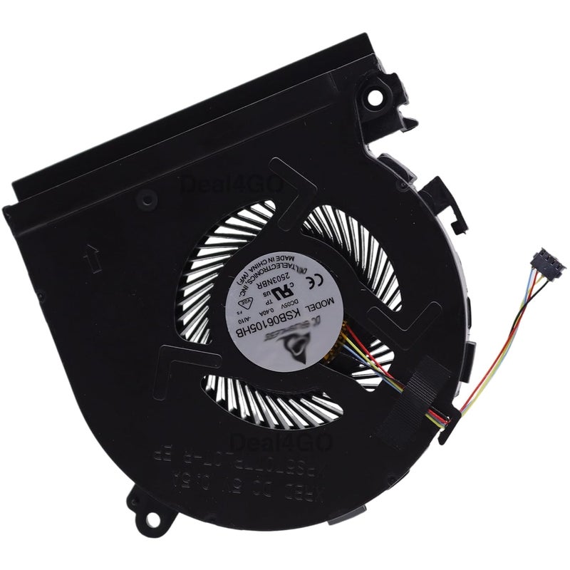 Deal4GO 40W GPU Graphics Cooling Fan L17606-001 Replacement for HP Spectre x360 15-CH 15-CH011DX with i7-8550U - Image 4